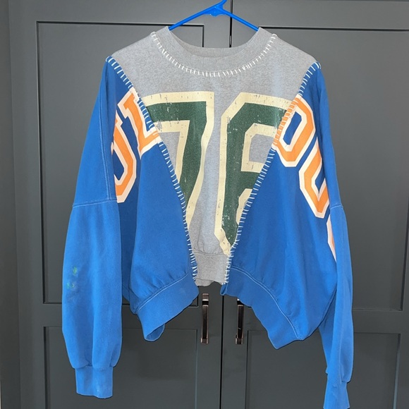 BDG Multicolor Graphic Sweatshirt - Picture 4 of 7